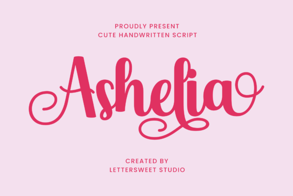 Ashelia: The Handwritten Typeface for Scroll-Stopping Brand Content