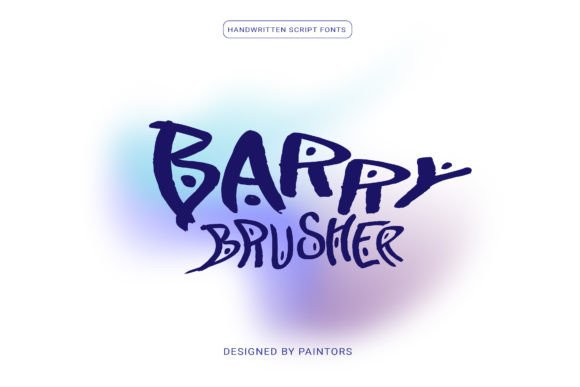 Barry Brusher: A Gentle Script Typeface for Editorial Design