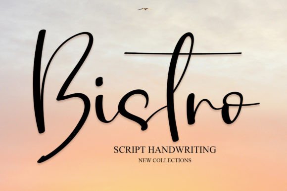 Bistro: A Refined Handwritten Typeface for Editorial Design
