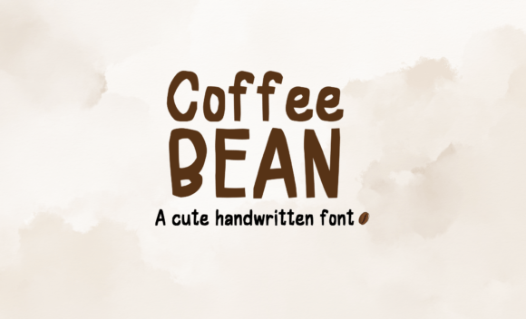 Coffee Bean: A Playful Handwritten Font for Makers