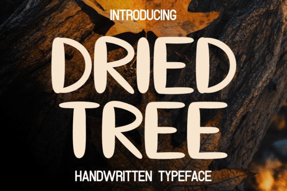 Dried Tree Font: A Nostalgic Typeface for Web Design
