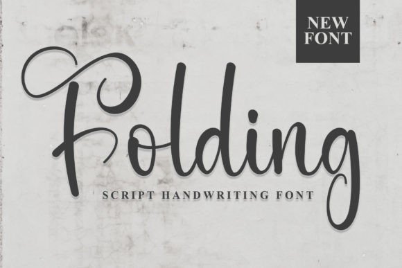 Folding Font Review: A Stylish Script for Web Headers