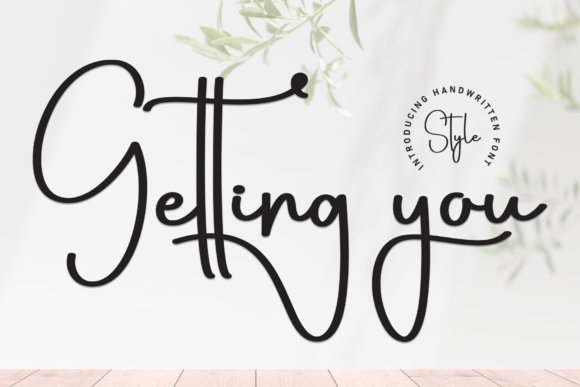 Getting You: The Handwritten Font for Authentic Branding