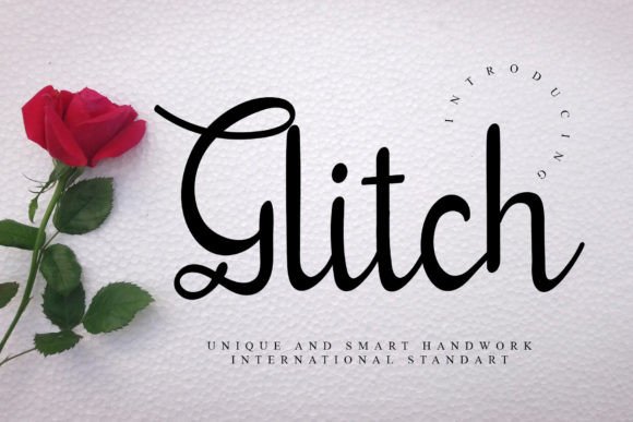 Glitch: A Bold Display Font for Modern Brand Identity