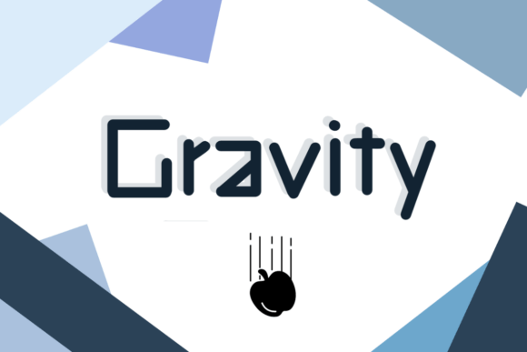 Gravity: A Bold Script for Modern Brand Identity