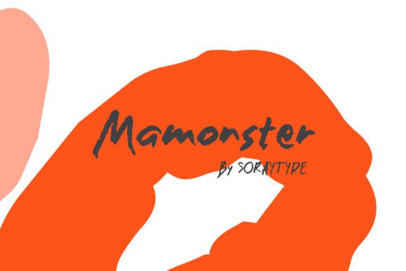 Mamonster Font: A Bold Typeface for Scary Branding