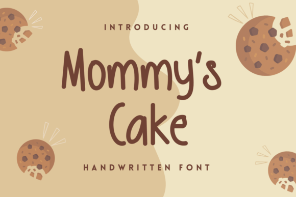 Mommy s Cake Font: Sweet Typography for Marketing