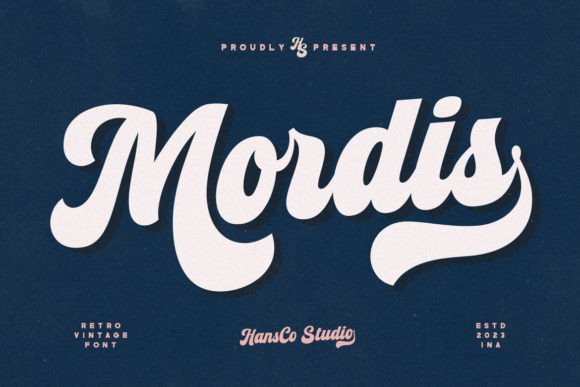 Mordis: The Retro Typeface That Stops Social Scrolls