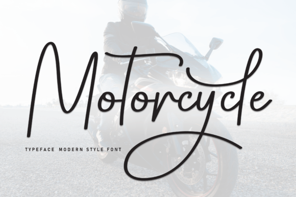 Motorcycle Font: A Handwritten Typeface for Makers