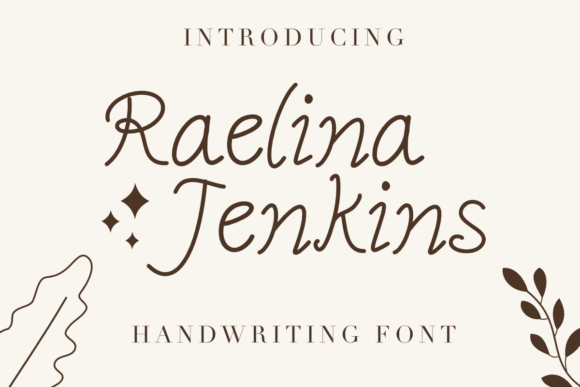 Raelina Jenkins: A Hand-Crafted Typeface for Editorial Design