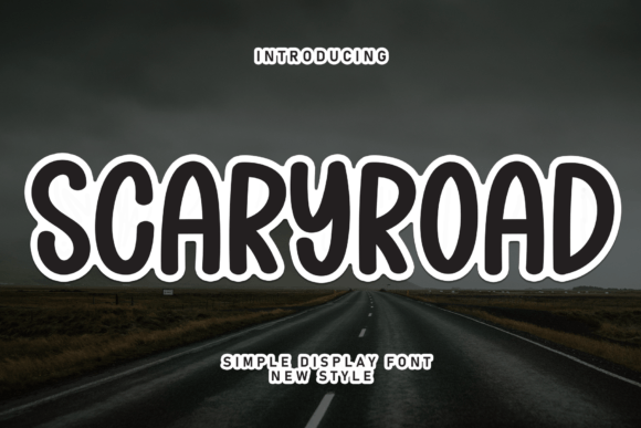 Scaryroad: A Bold Script Font for Handmade Brands