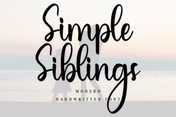 Simple Siblings: A Versatile Handwritten Font for Modern Branding