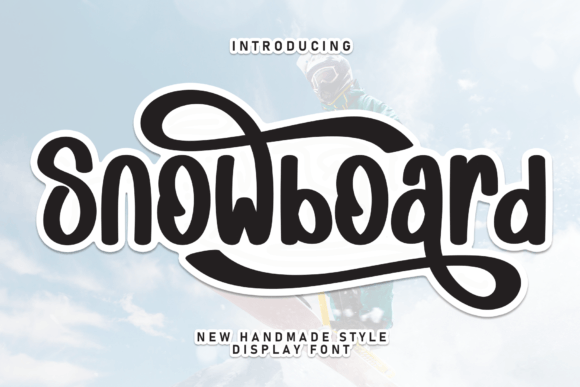 Snowboard Font: A Marketer's Guide to Handwritten Impact