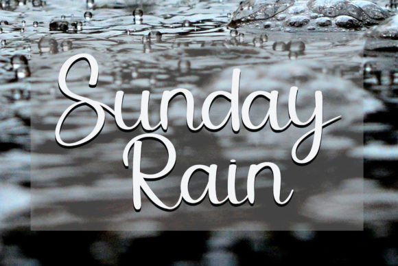 Sunday Rain: The Handwritten Font for Scroll-Stopping Marketing