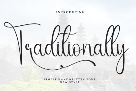 Traditionally: A Script Font Built for Real Branding Work