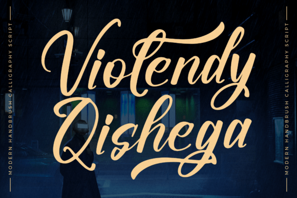 Violendy Qishega: The Script Font for Scroll-Stopping Brands